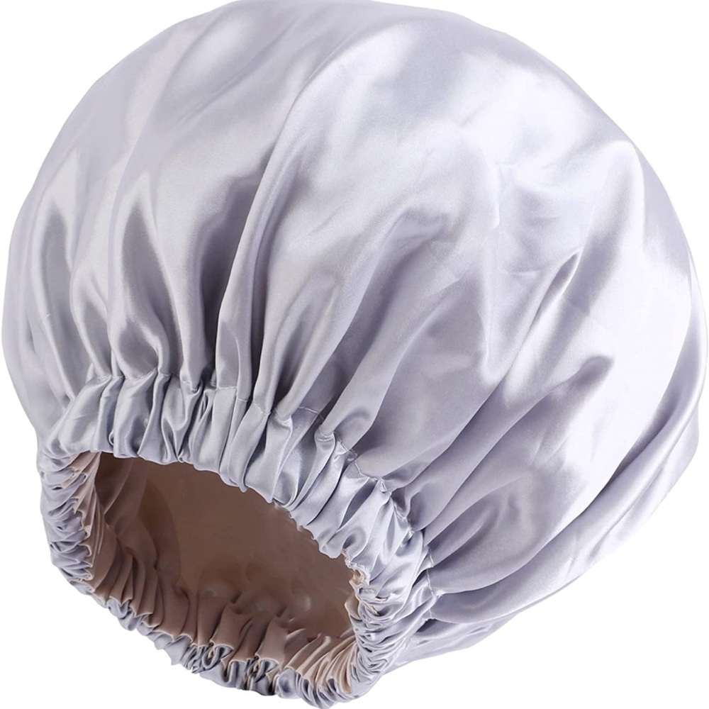 Satin bonnet for sleeping